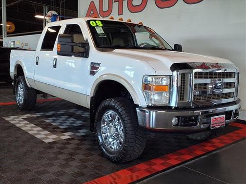 Oxford White Clearcoat 2008 Ford F-350 Lariat