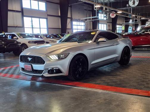 Ingot Silver Metallic 2016 Ford Mustang EcoBoost Premium