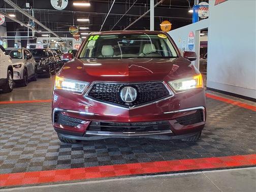 Basque Red Pearl II 2018 Acura MDX 3.5L