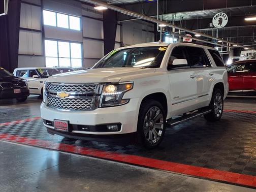 Iridescent Pearl Tricoat 2017 Chevrolet Tahoe LT