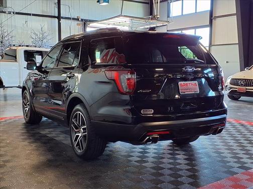 Shadow Black 2017 Ford Explorer sport
