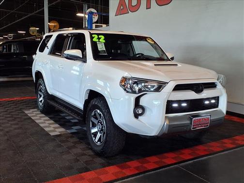 White 2022 Toyota 4Runner TRD Off Road Premium