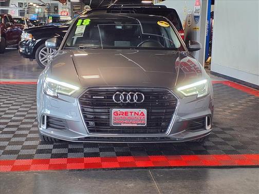 Monsoon Gray Metallic 2018 Audi A3 2.0T Premium