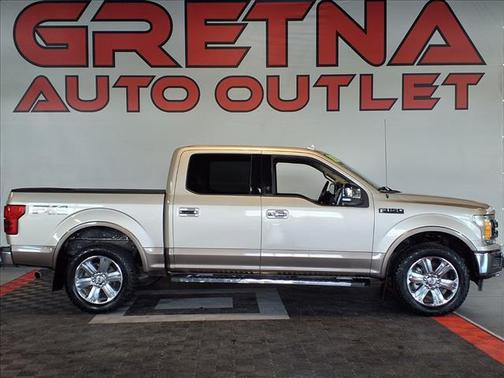 White Gold 2018 Ford F-150 Lariat
