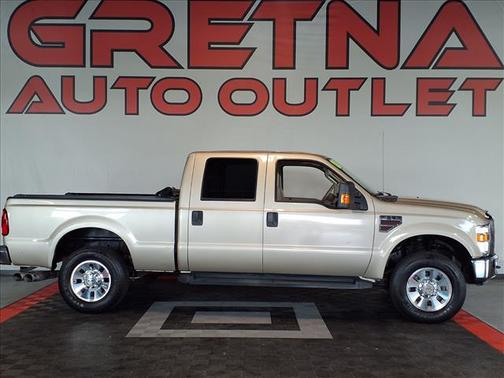 Black Clearcoat 2008 Ford F-250 Lariat
