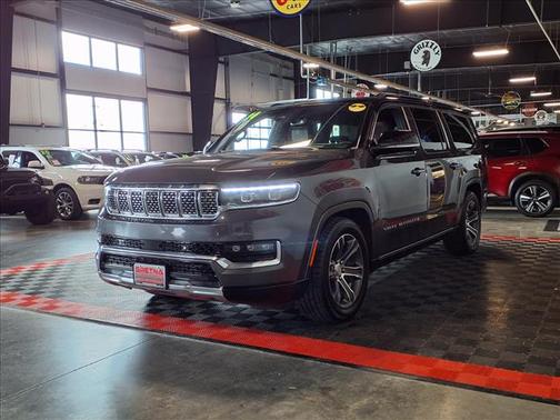 Baltic Gray Metallic Clearcoat 2024 Jeep Grand Wagoneer L 4x4