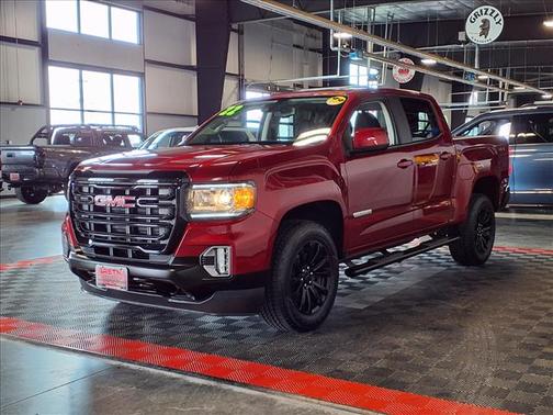 Cayenne Red Tintcoat 2022 GMC Canyon Elevation