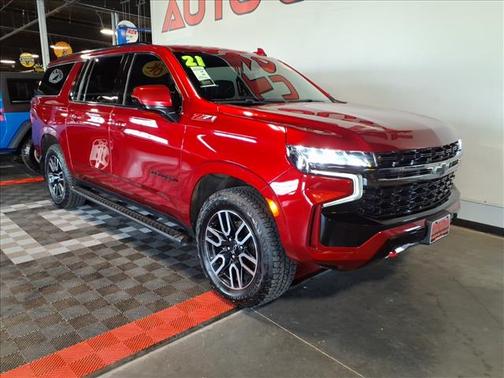 Cherry Red Tintcoat 2021 Chevrolet Suburban 4WD Z71