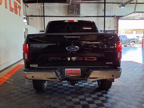 Shadow Black 2018 Ford F-150 Lariat