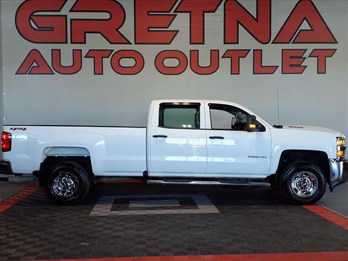 Summit White 2018 Chevrolet Silverado 2500 WT