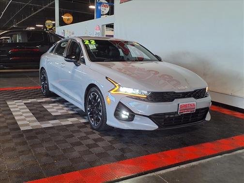Wolf Gray 2022 Kia K5 GT-Line
