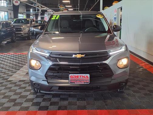 Satin Steel Metallic 2021 Chevrolet Trailblazer LS