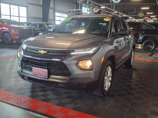 Satin Steel Metallic 2021 Chevrolet Trailblazer LS