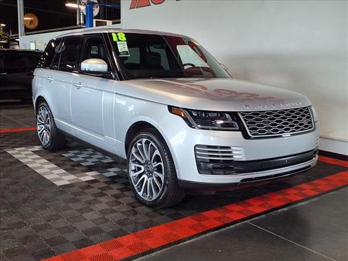 Indus Silver Metallic 2018 Land Rover Range Rover 3.0L Supercharged HSE