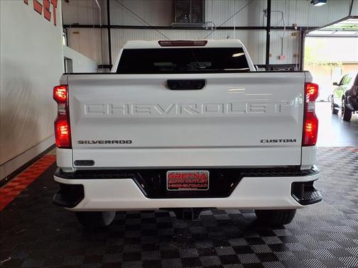 Summit White 2023 Chevrolet Silverado 1500 Custom