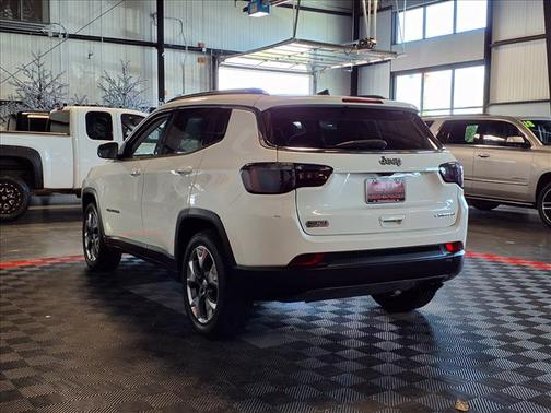 White Clearcoat 2020 Jeep Compass Limited