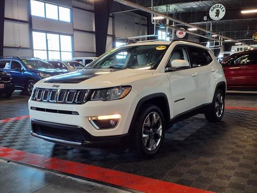 White Clearcoat 2020 Jeep Compass Limited