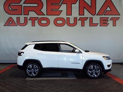 White Clearcoat 2020 Jeep Compass Limited