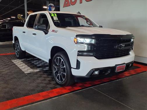 Summit White 2021 Chevrolet Silverado 1500 RST
