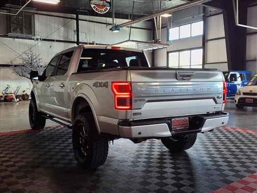 Ingot Silver Metallic 2018 Ford F-150 Platinum