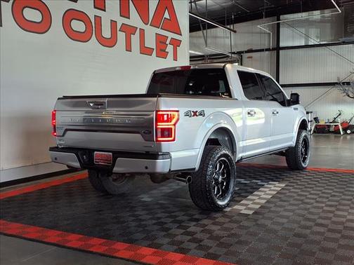 Ingot Silver Metallic 2018 Ford F-150 Platinum