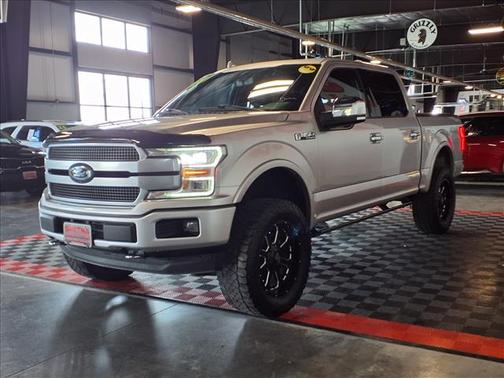 Ingot Silver Metallic 2018 Ford F-150 Platinum