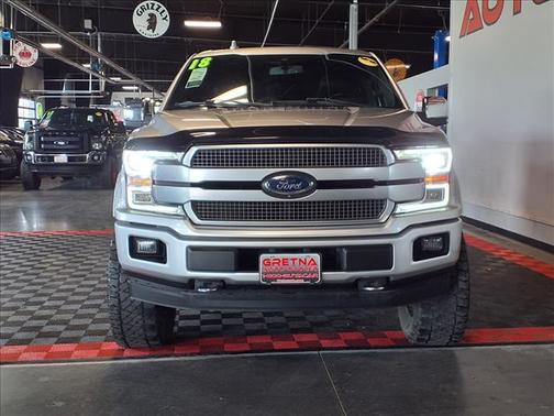 Ingot Silver Metallic 2018 Ford F-150 Platinum