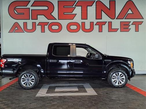 Shadow Black 2018 Ford F-150 XL