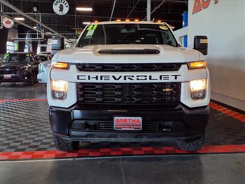 Summit White 2021 Chevrolet Silverado 2500 Custom