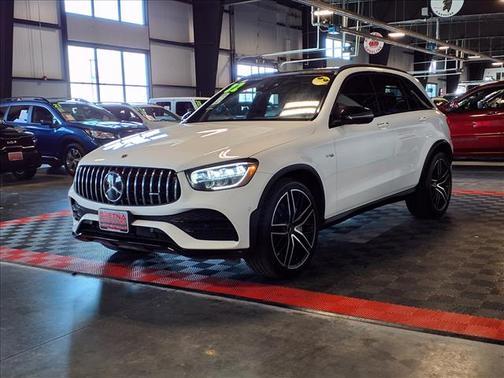 Polar White 2022 Mercedes-Benz AMG GLC 43 4MATIC