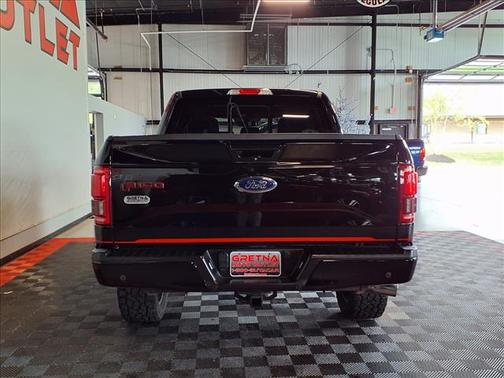 Shadow Black 2017 Ford F-150 Lariat