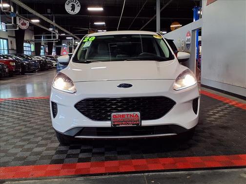 Oxford White 2020 Ford Escape SE