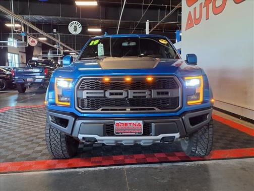 Velocity Blue Metallic 2019 Ford F-150 Raptor