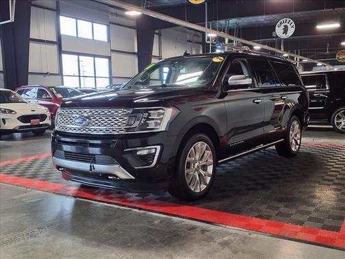 Shadow Black 2018 Ford Expedition Max Platinum