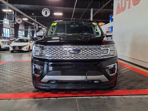 Shadow Black 2018 Ford Expedition Max Platinum