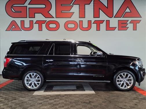 Shadow Black 2018 Ford Expedition Max Platinum