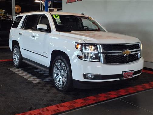Summit White 2015 Chevrolet Tahoe LT