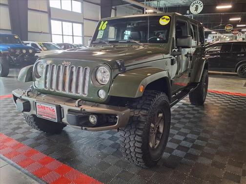 Sarge Green 2016 Jeep Wrangler 75th Anniversary