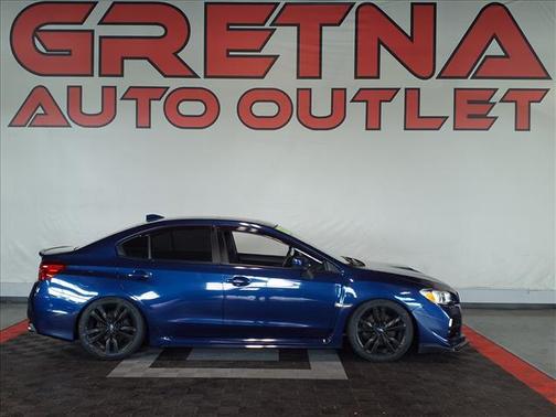 Lapis Blue Pearl 2017 Subaru WRX Premium
