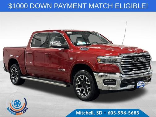 Molten Red Pearlcoat 2026 RAM 1500 Laramie
