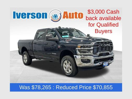 Blue Metallic 2026 RAM 2500 Big Horn