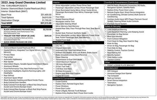 2023 Jeep Grand Cherokee Limited