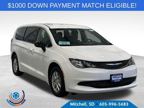 Bright White Clearcoat 2026 Chrysler Voyager LX Passenger Van