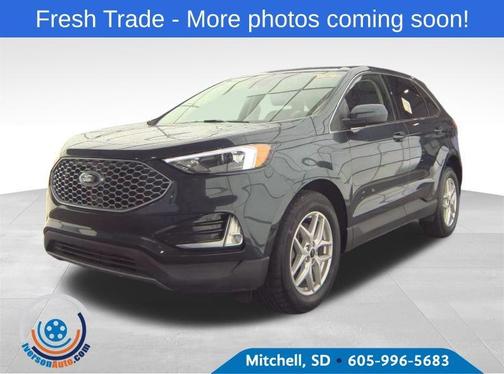 Blue Metallic 2024 Ford Edge SEL