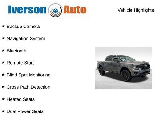 Gray Metallic 2025 Ford Ranger XLT