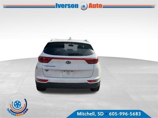 Clear White 2018 Kia Sportage LX