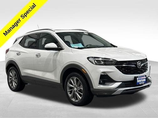White Frost Tri-Coat 2021 Buick Encore GX Essence