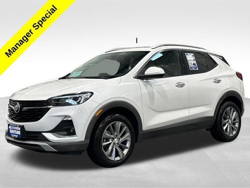 White Frost Tri-Coat 2021 Buick Encore GX Essence