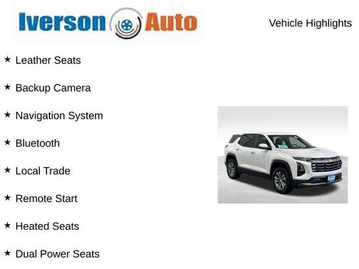 Summit White 2026 Chevrolet Equinox LT