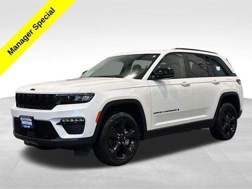 Bright White Clearcoat 2023 Jeep Grand Cherokee Limited